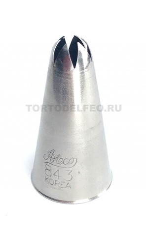 Кондитерская насадка Ateco звезда закрытая 843