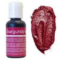 Бордовый гелевый краситель Chefmaster 20гр
